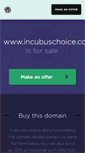 Mobile Screenshot of incubuschoice.com