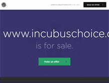 Tablet Screenshot of incubuschoice.com